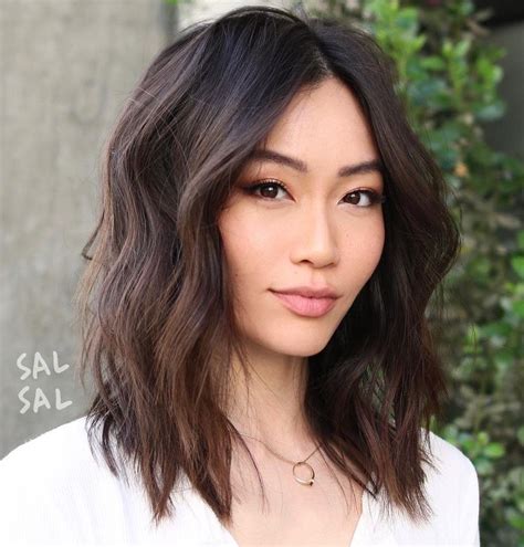 cut asian hair|asian shoulder length hairstyles.